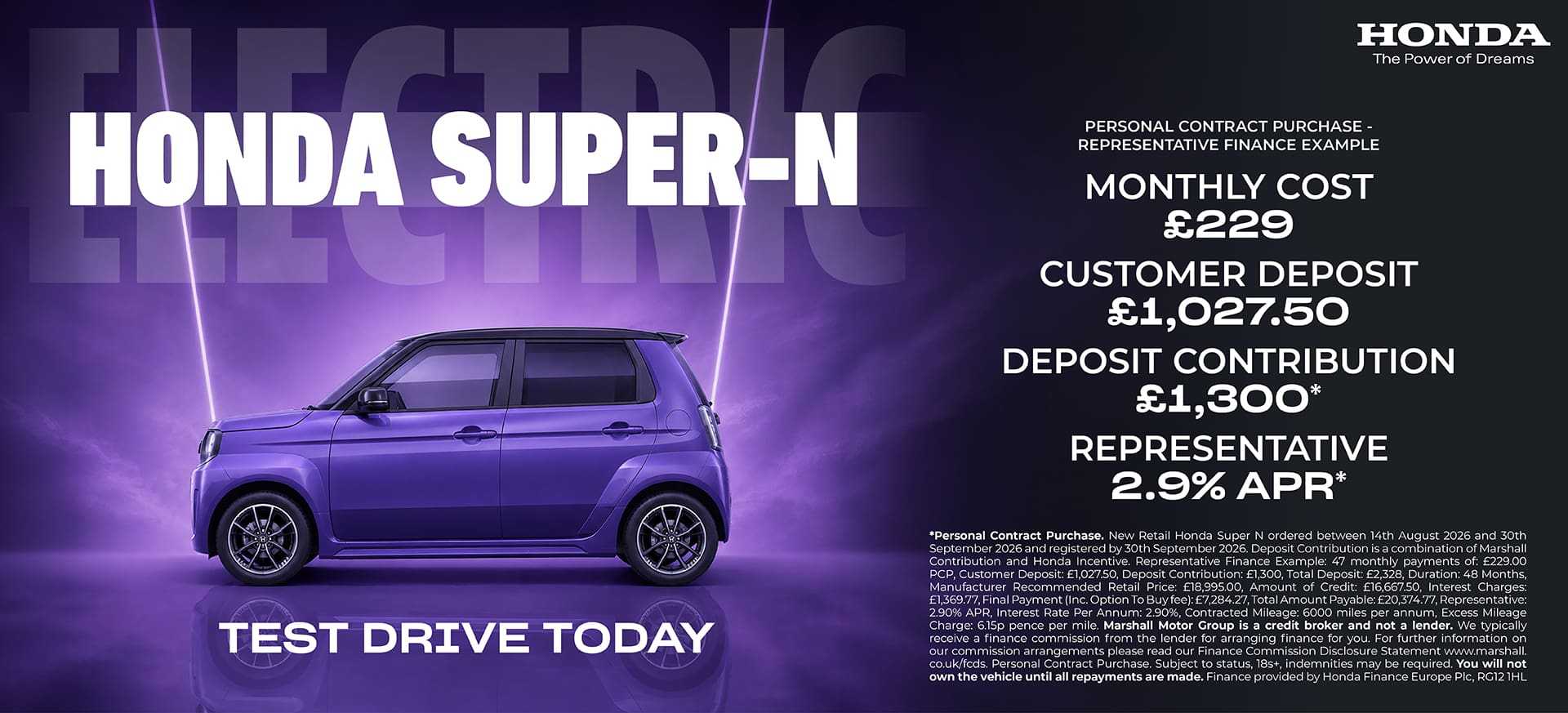 Honda Super N Offer