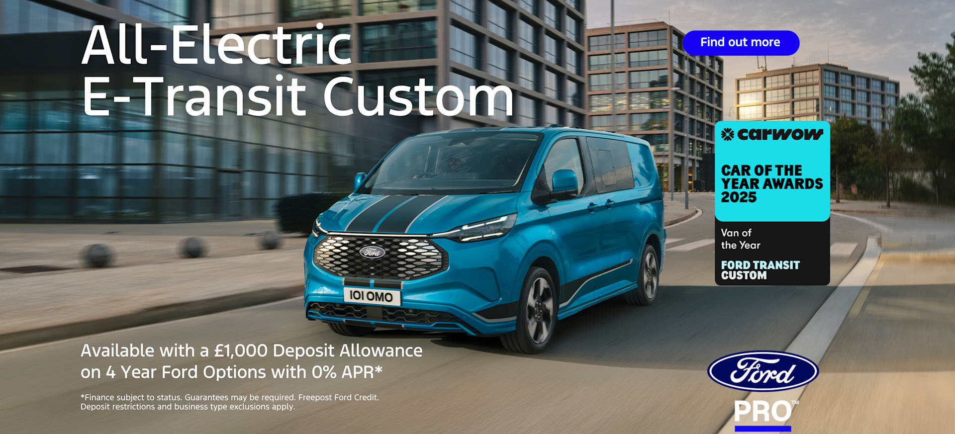 All-Electric E-Transit Custom