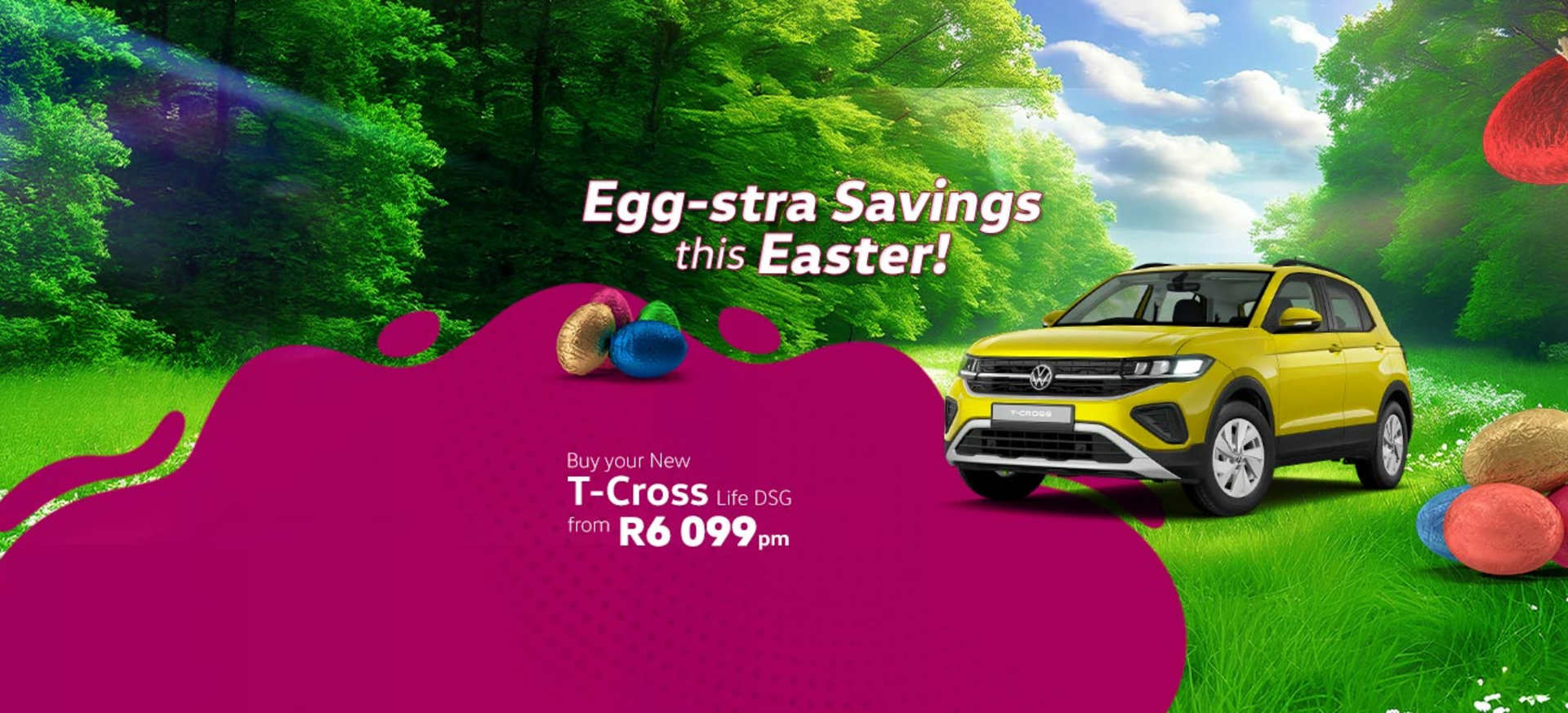 Buy your New T-Cross Life DSG from R6 099  pm