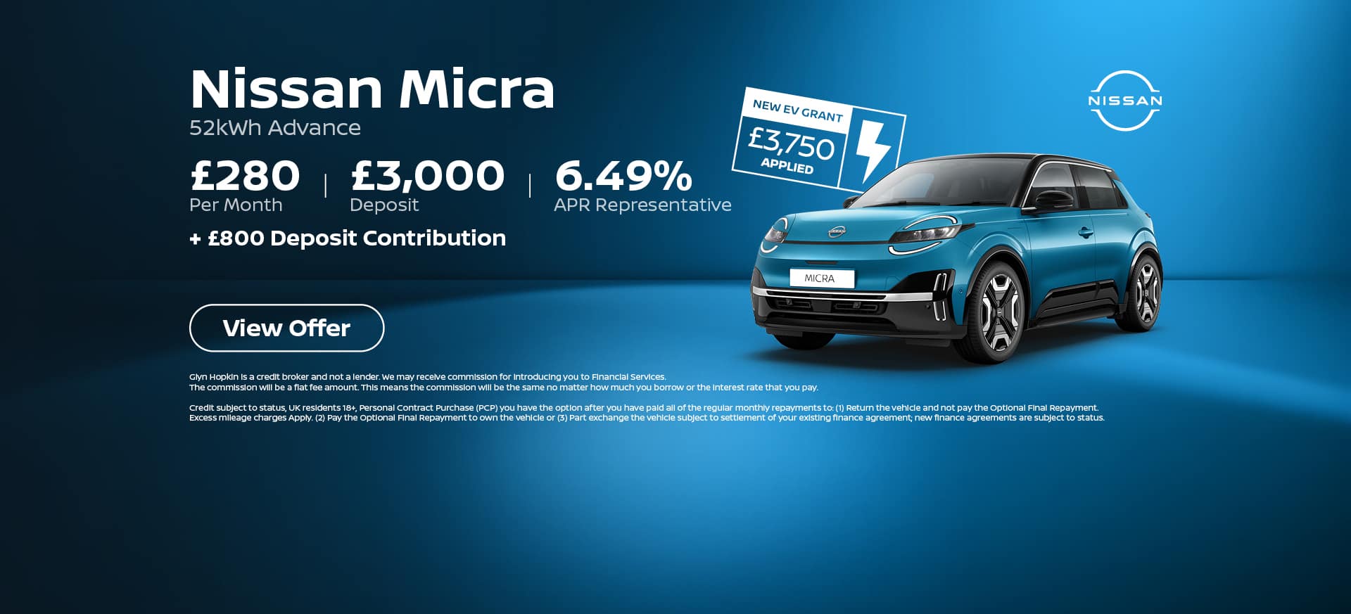 Nissan Micra Q4 Banners