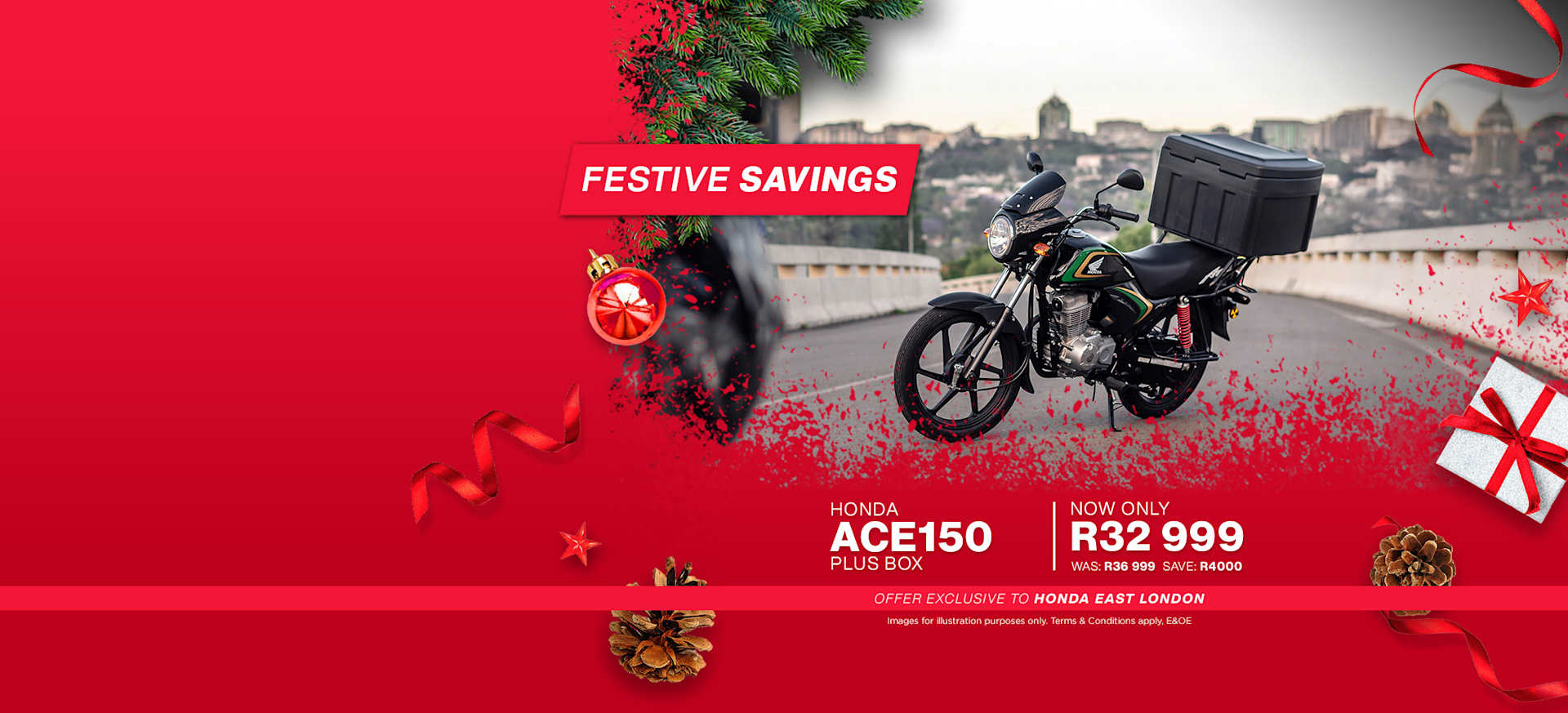 New Honda Ace 150 Motorbike Special Offer