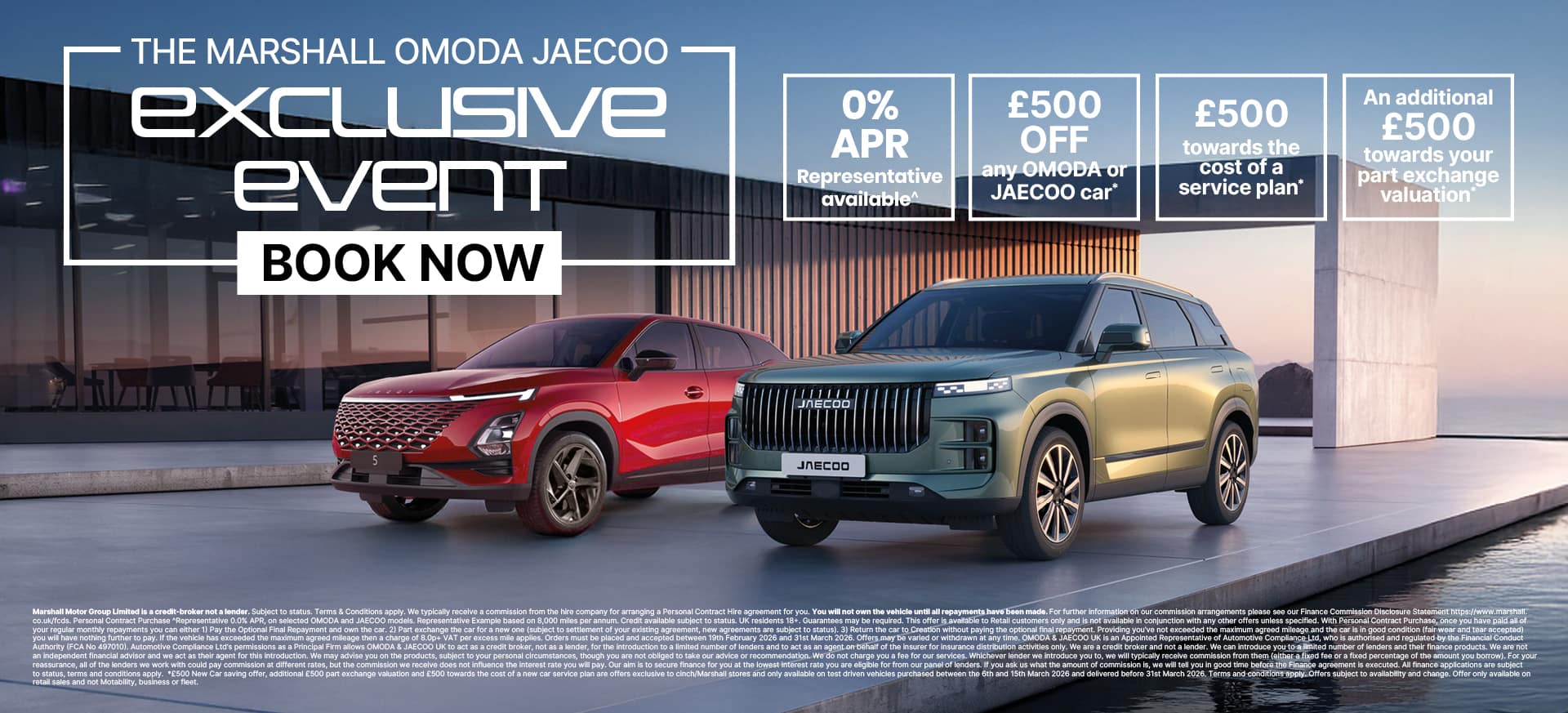 OMODA Exclusive Sales Event