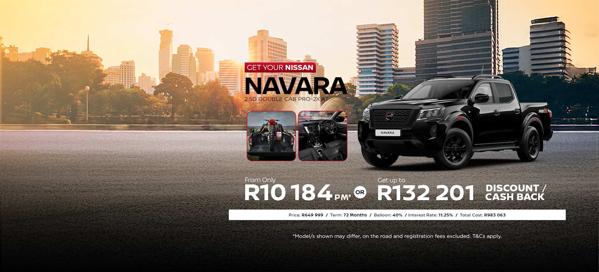 New Nissan Navara 2.5D Double Cab Pro-2X AT 