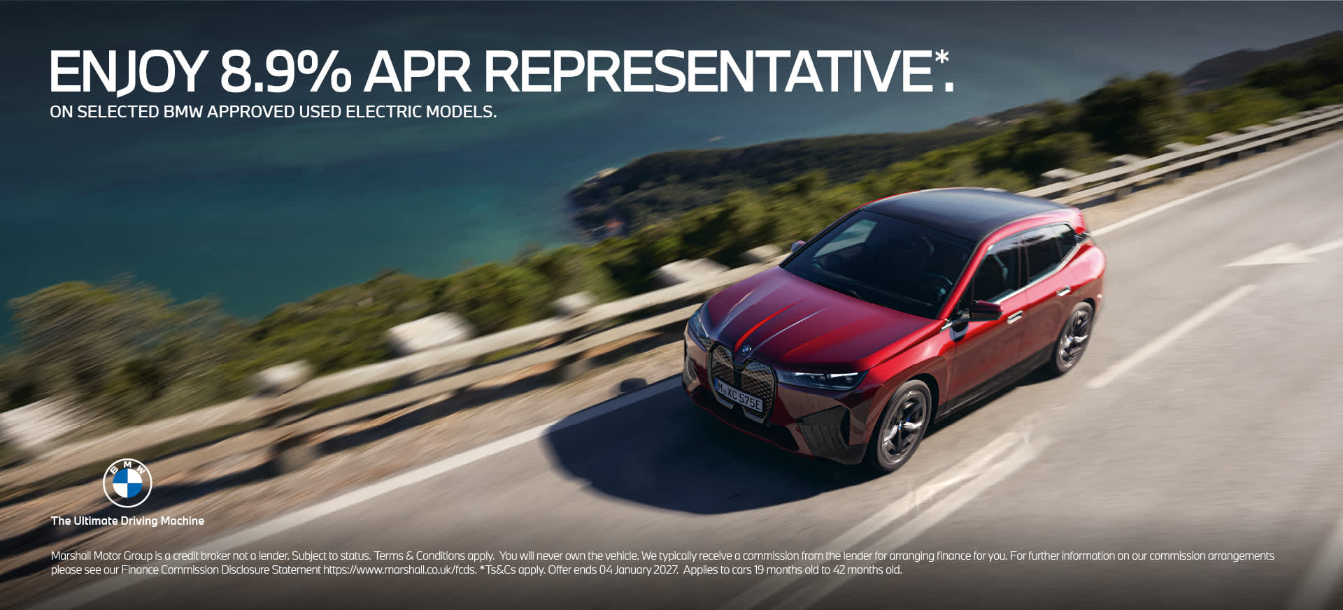 BMW Approved Used Electric Offer