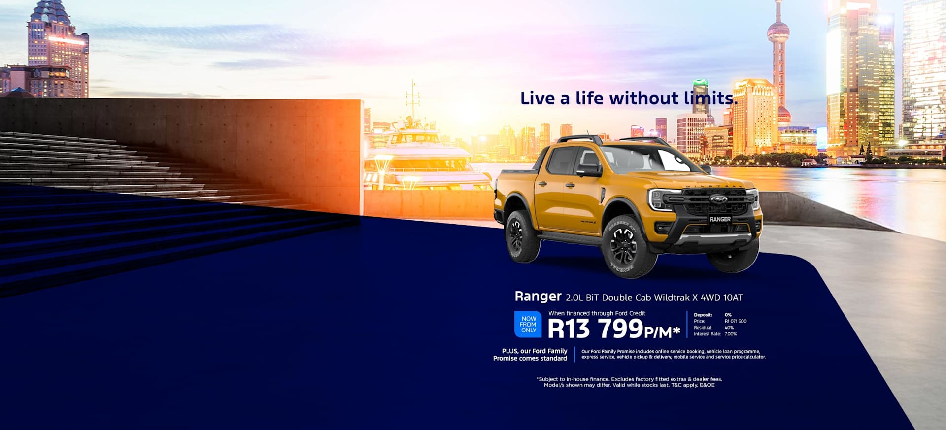 New Ford Ranger Bakkie Special Offer