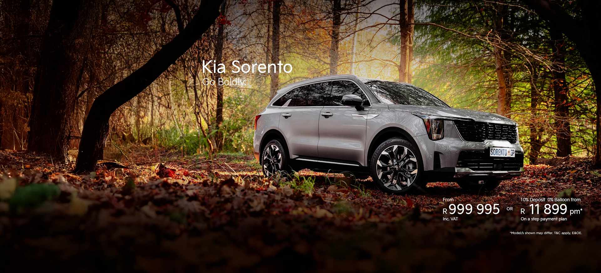 New Kia Sorento Special Offer from R999 995* or R11 899pm* @ CFAO Mobility Kia