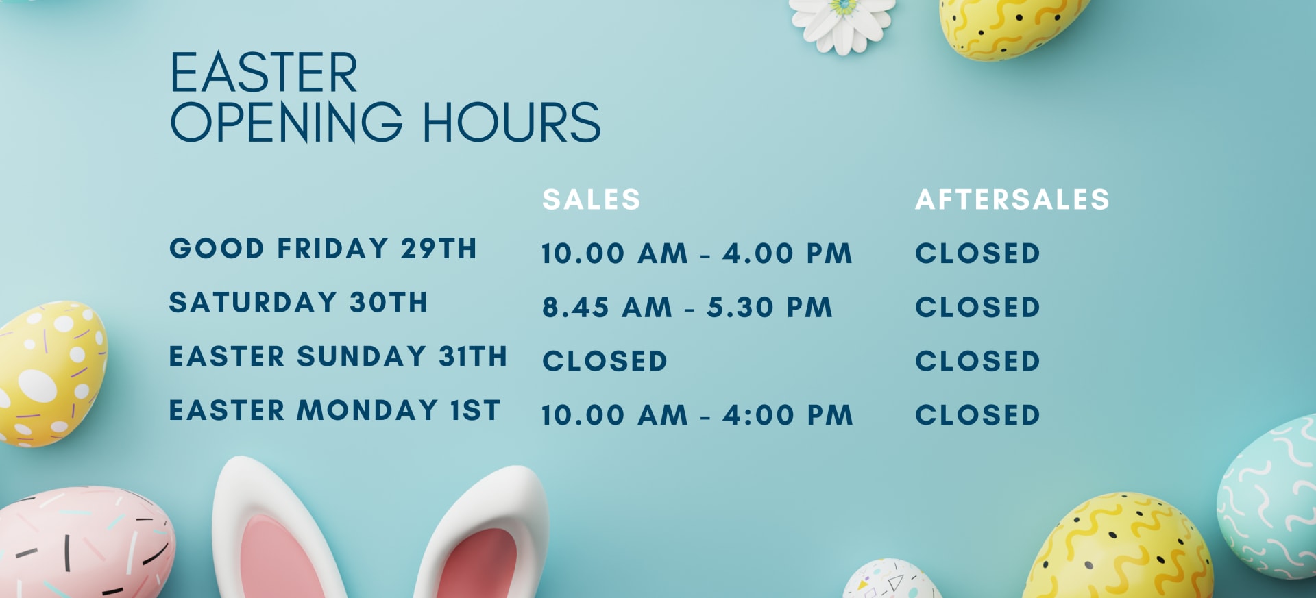 easter hours