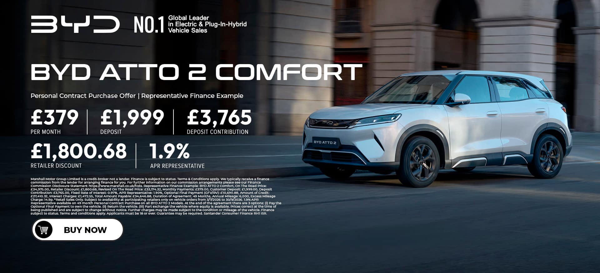 BYD ATTO 2 Offer