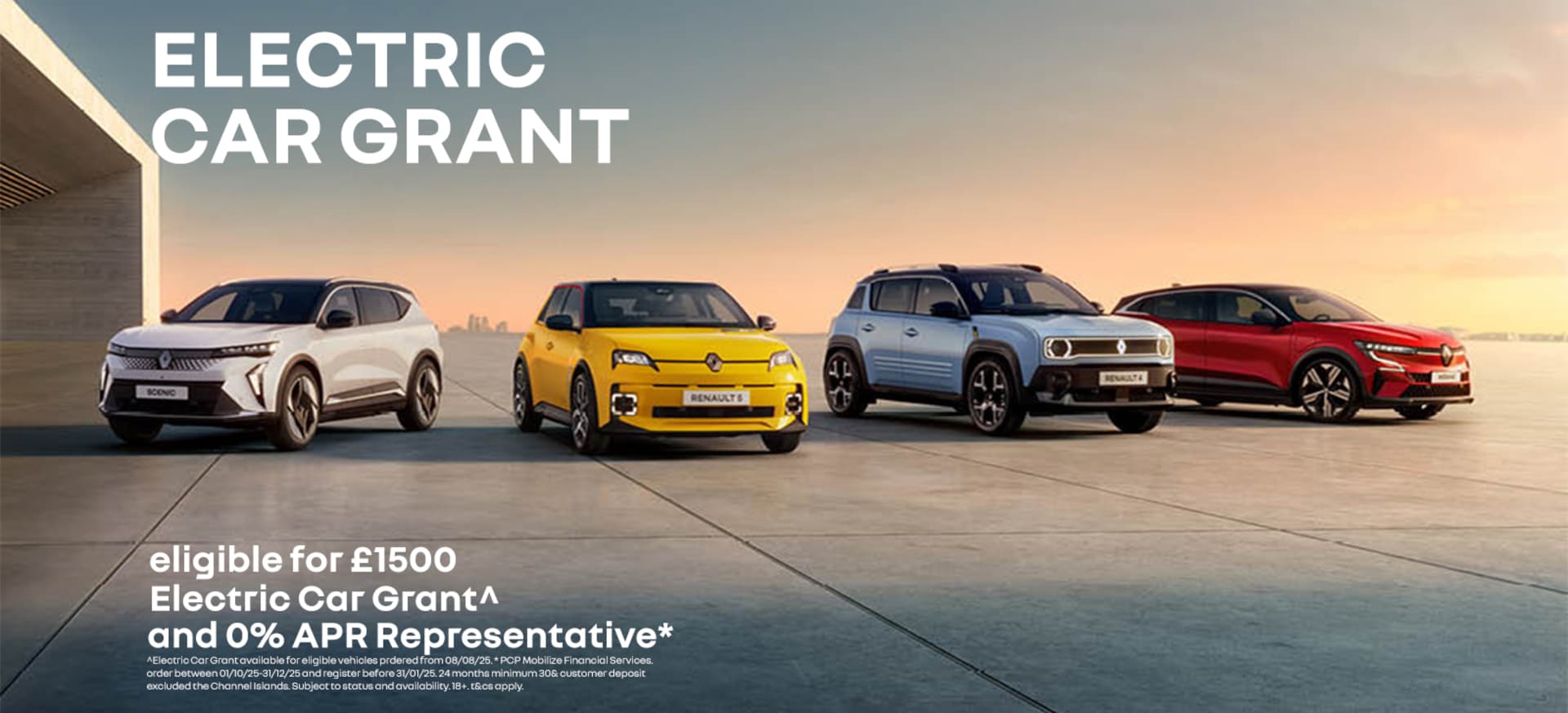 Renault Goverment Grant Homepage Banner 