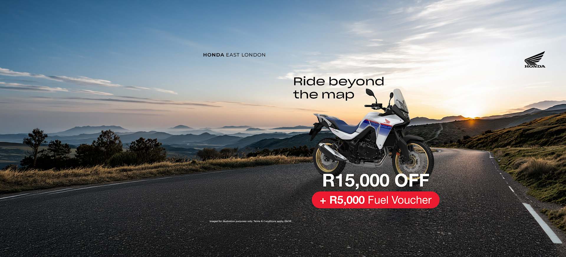 Honda Transalp Special R15 000 Off