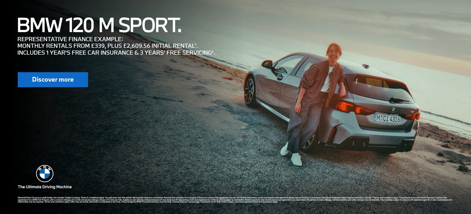 BMW 120 M Sport Offer