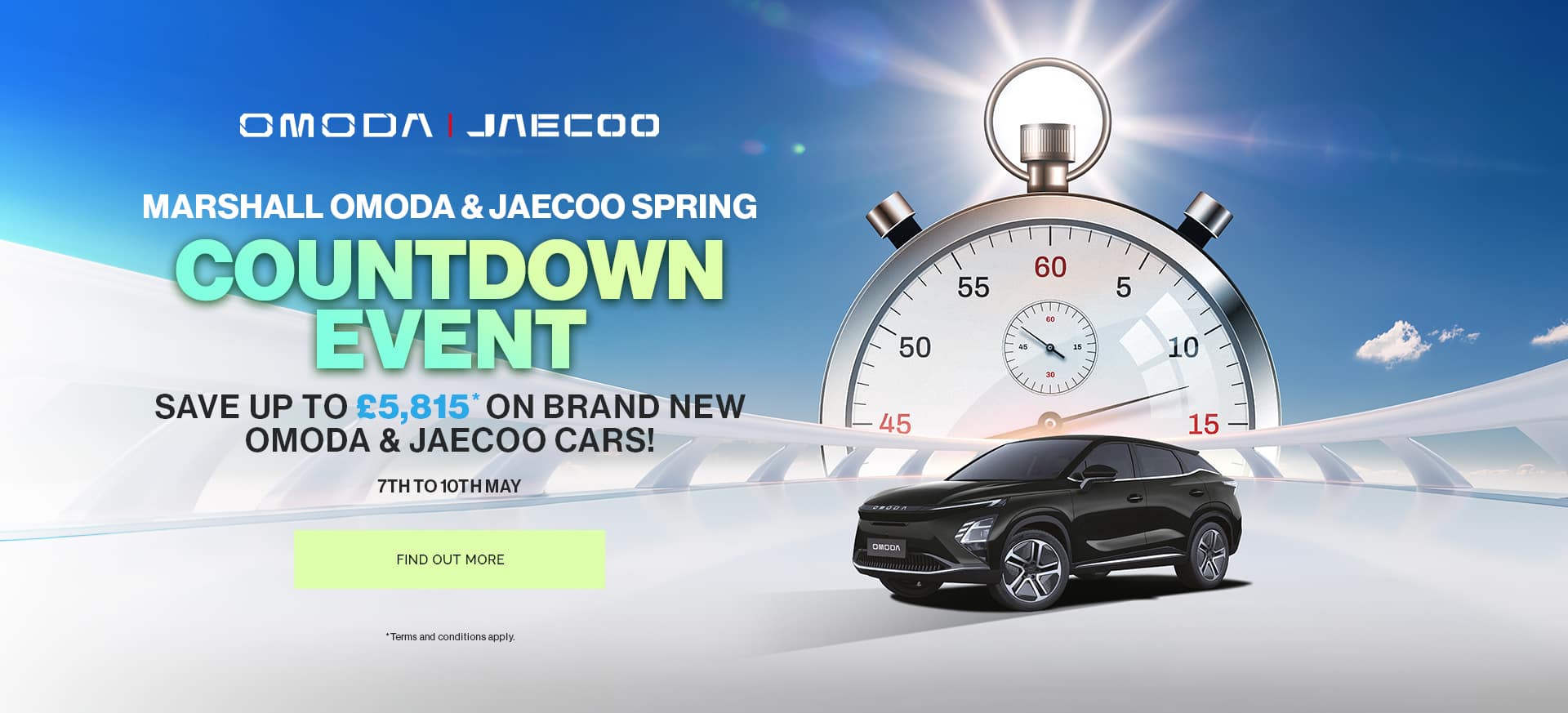 Marshall JAECOO Spring Countdown Event