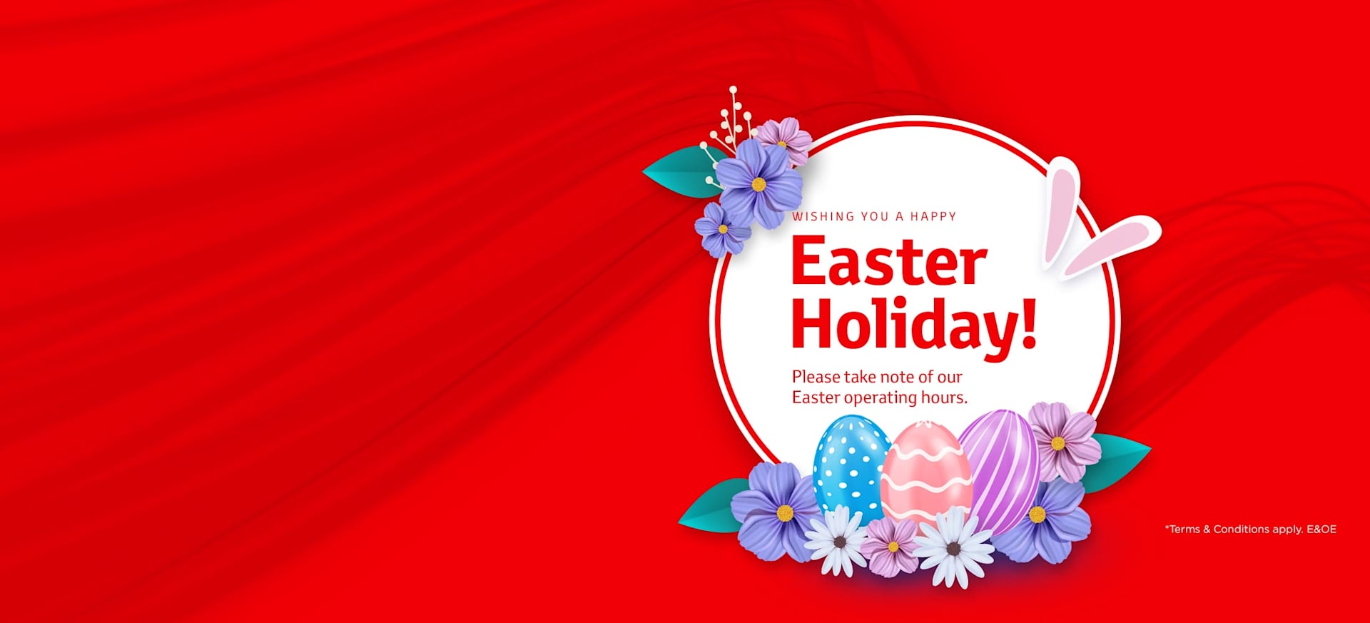 Toyota Easter Banner  
