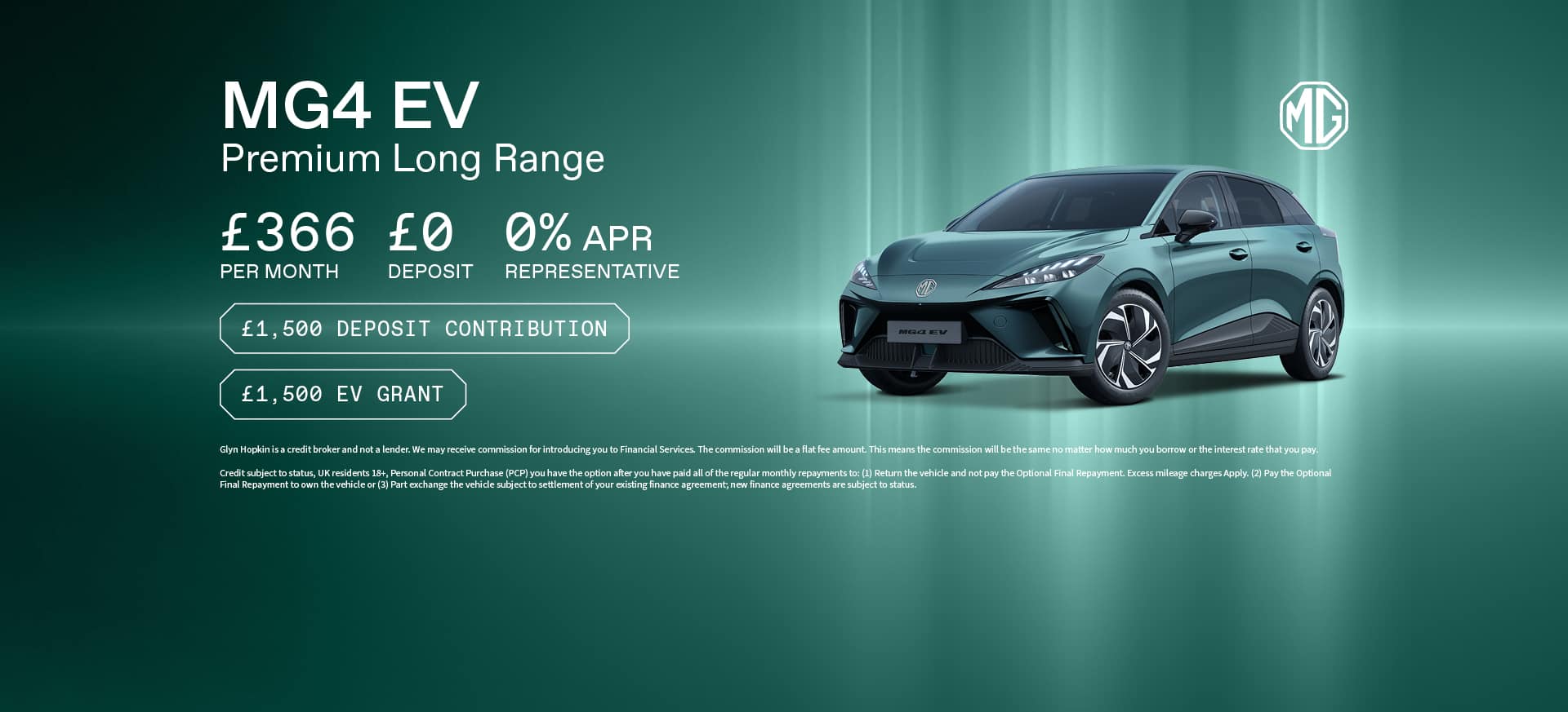 MG4 EV Q4 Banner
