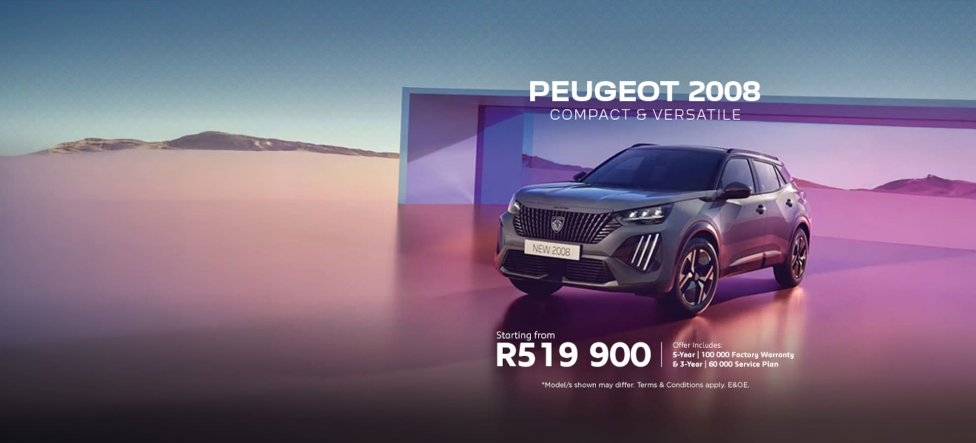 New Peugeot 2008 Special Offer from R519 900 