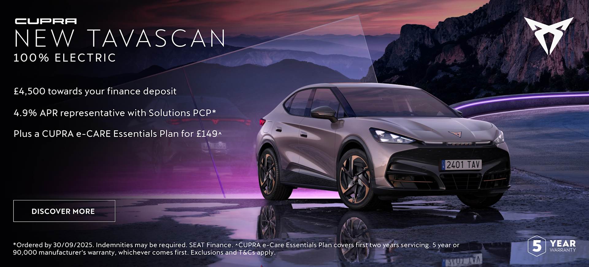 CUPRA Tavascan Q3 25