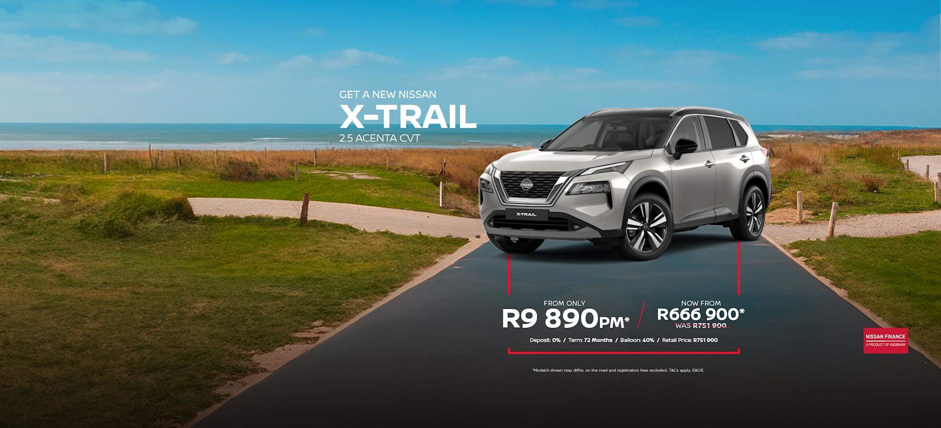 Nissan X-Trail 2.5 Acenta CVT 