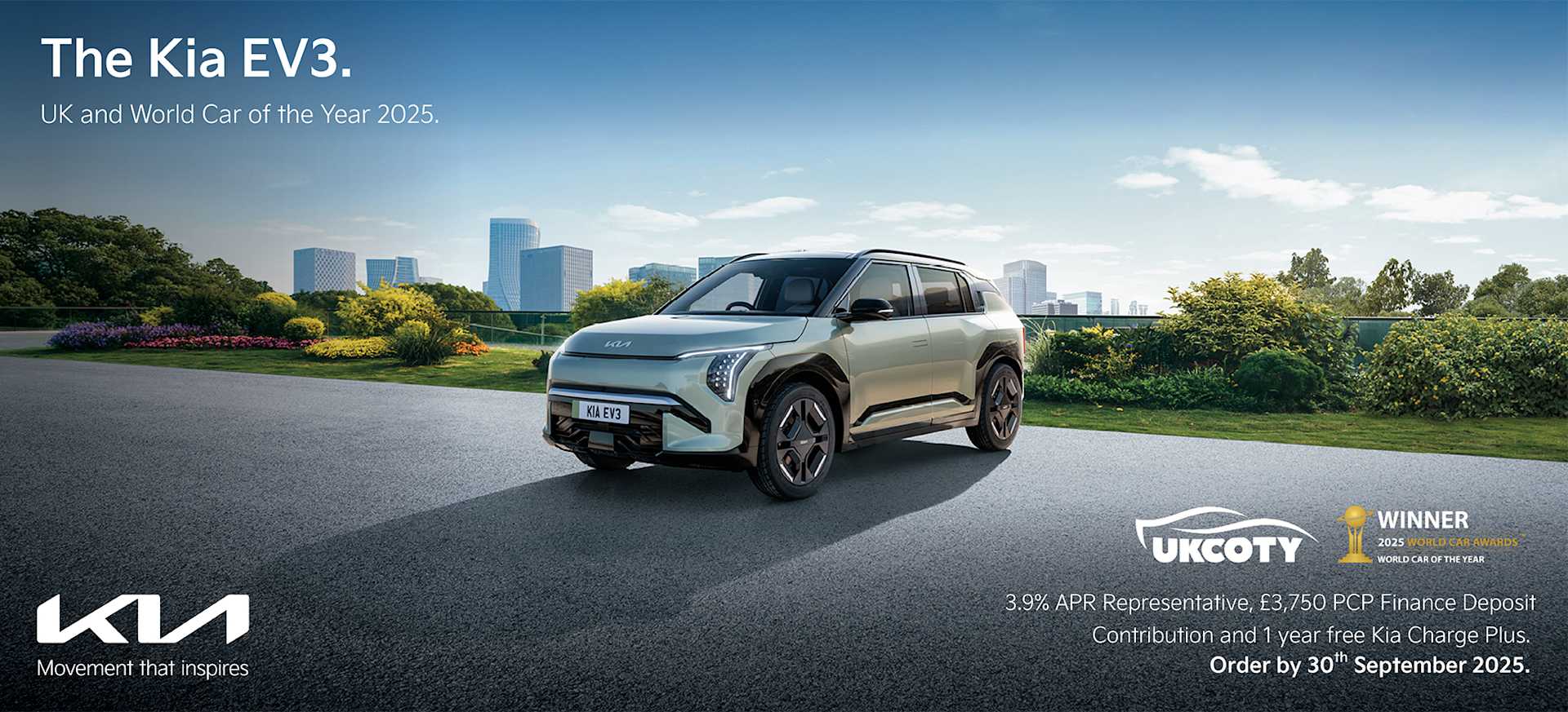 Kia EV3 UK Car of the Year