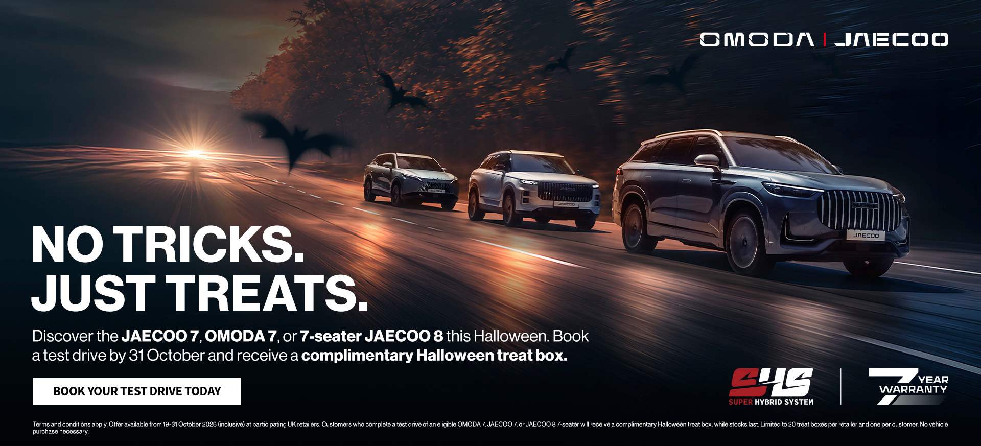 No Tricks. Just Treats.