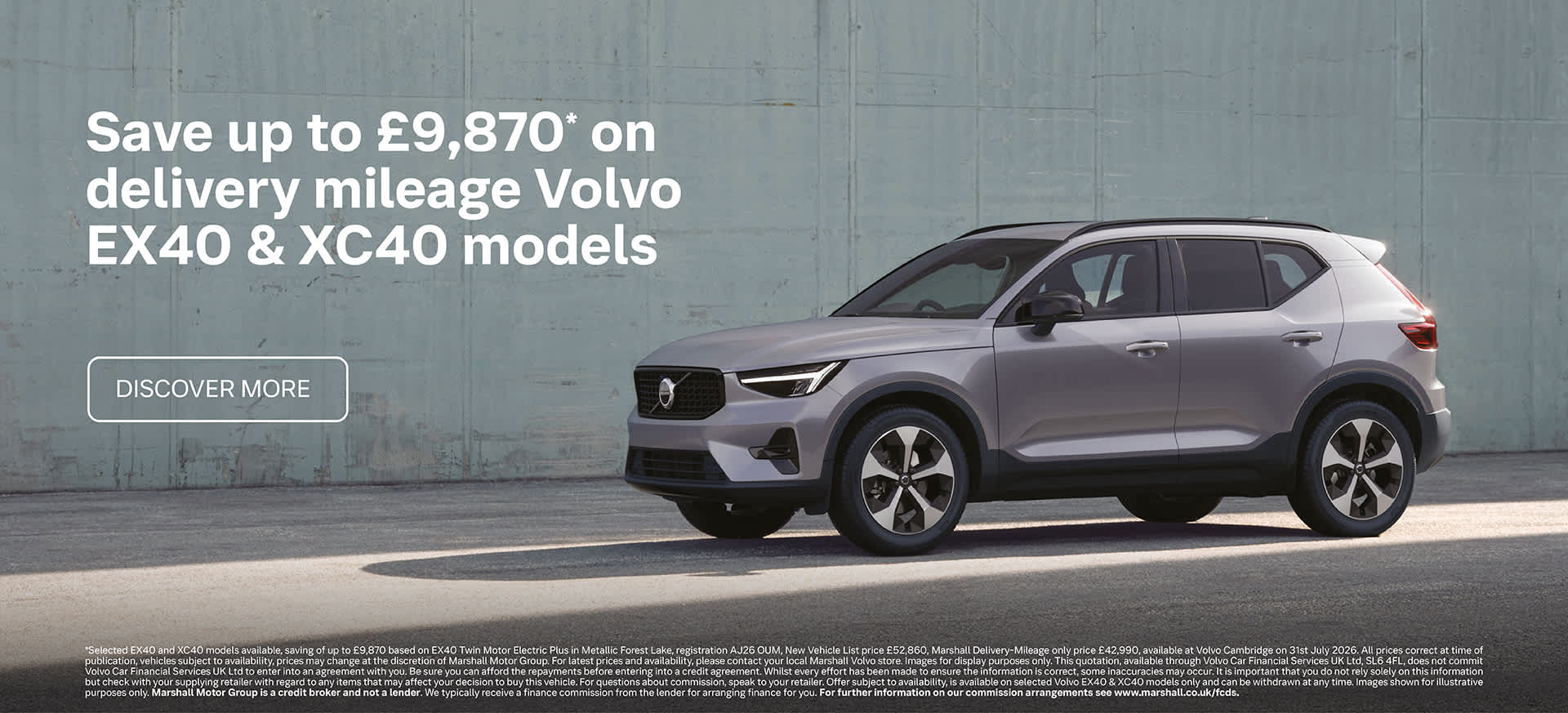 Volvo Delivery-Mileage Vehicles