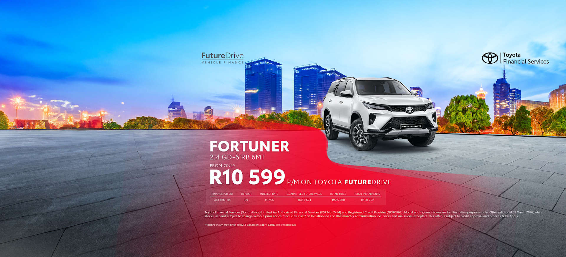 New Toyota Fortuner 2.4 GD-6 RB 6MT at CFAO Mobility Toyota