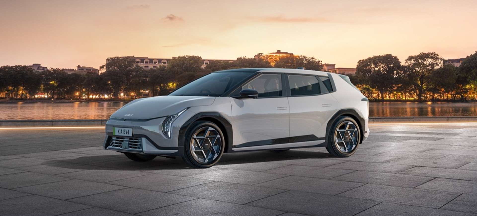 The all-electric Kia EV4 