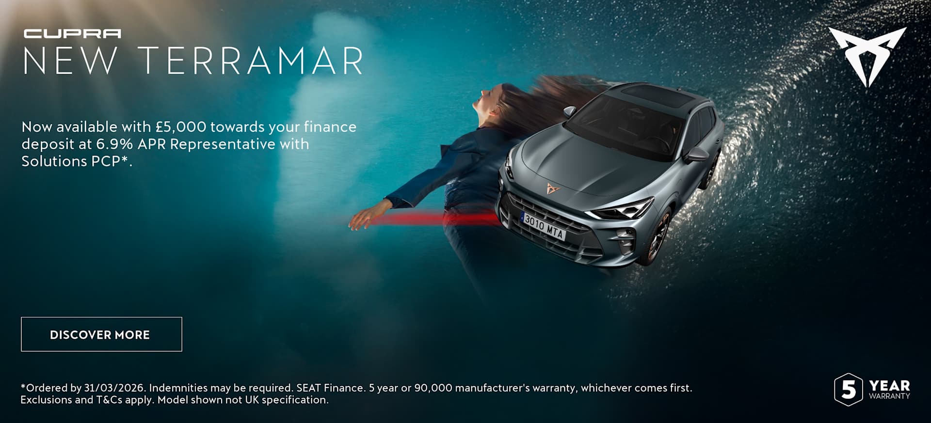 CUPRA Terramar Q1 2026 Banner