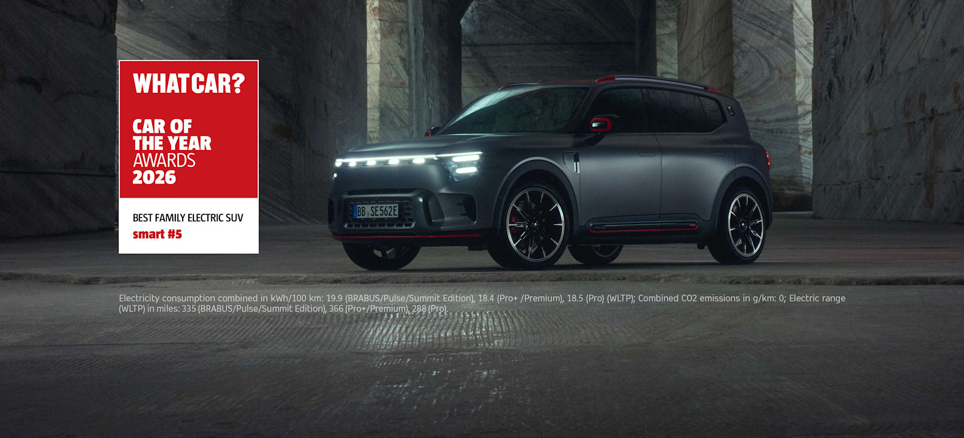 smart #5 Whatcar winner