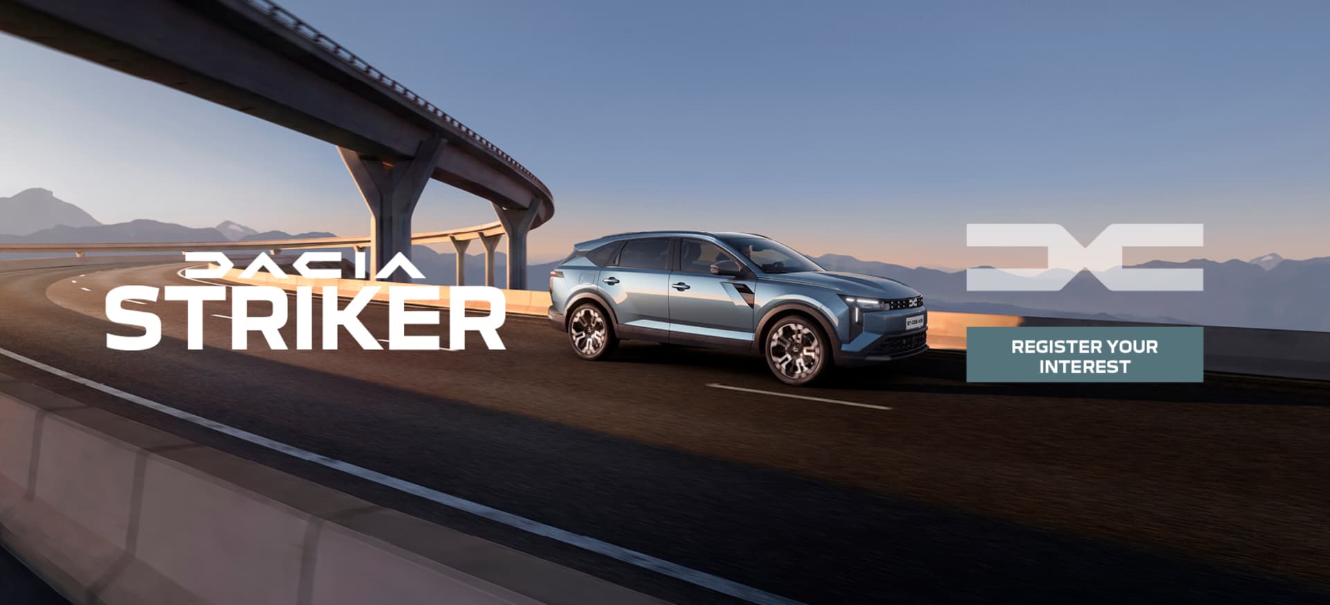 Dacia Striker - Register Your Interest