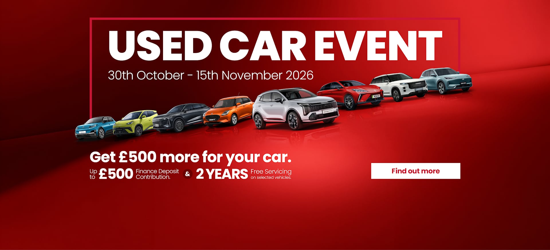 Used Car Campaign Q4 Banners