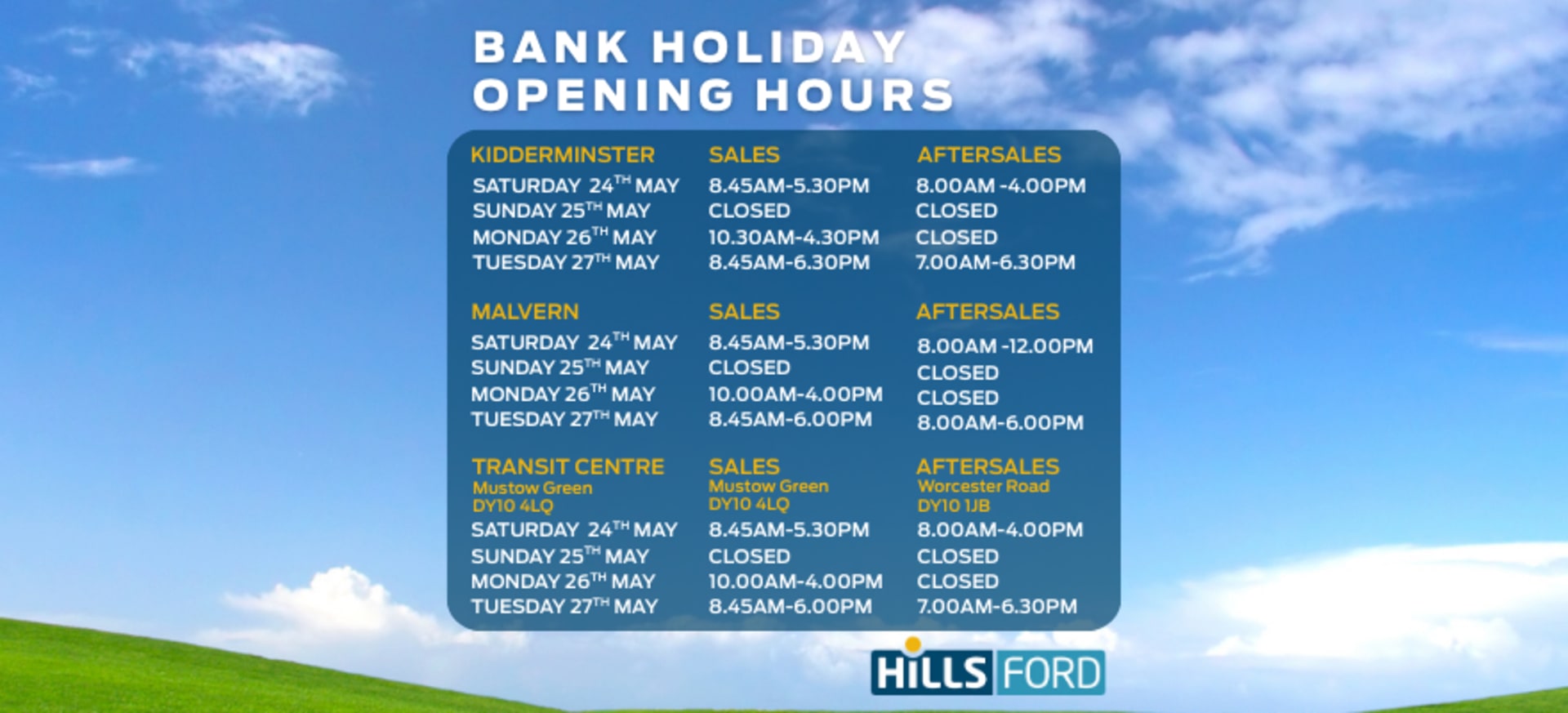 May Bank Holiday 2025