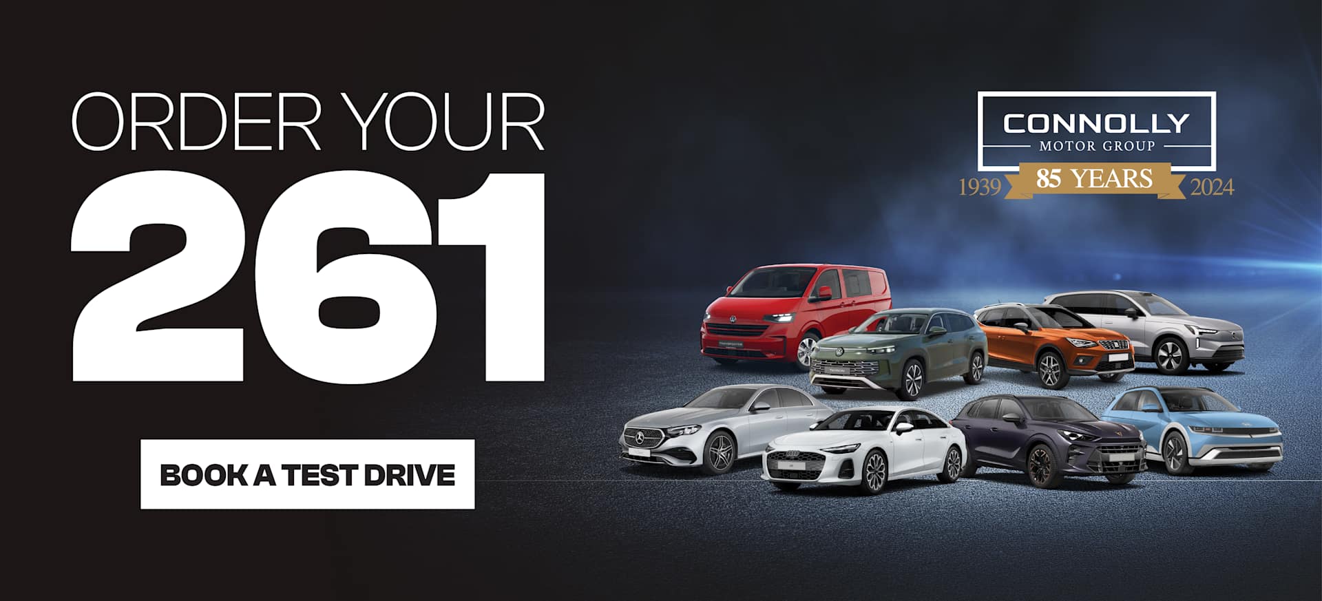 Order your 261 with Connolly Motor Group