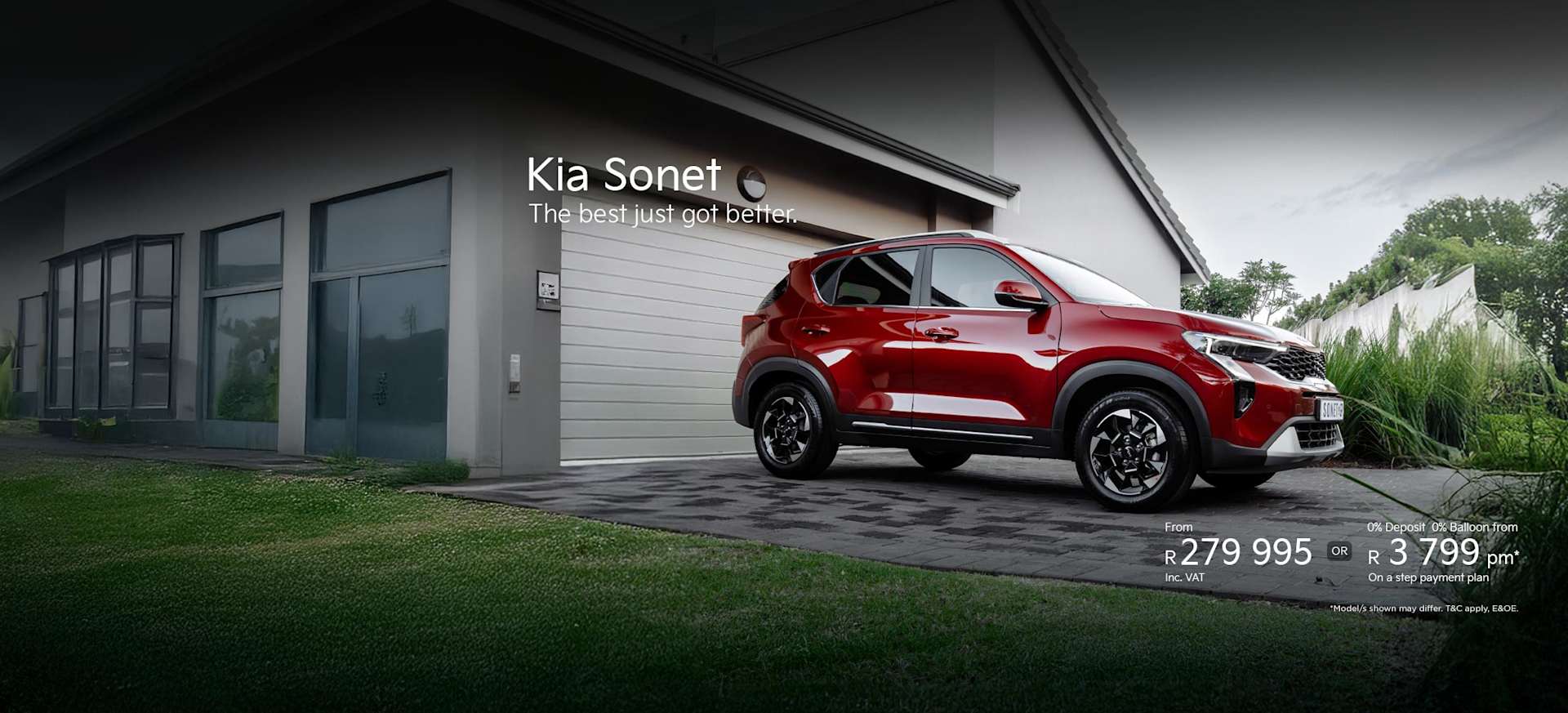 New Kia Sonet from R3 799 pm* or from R289 995*