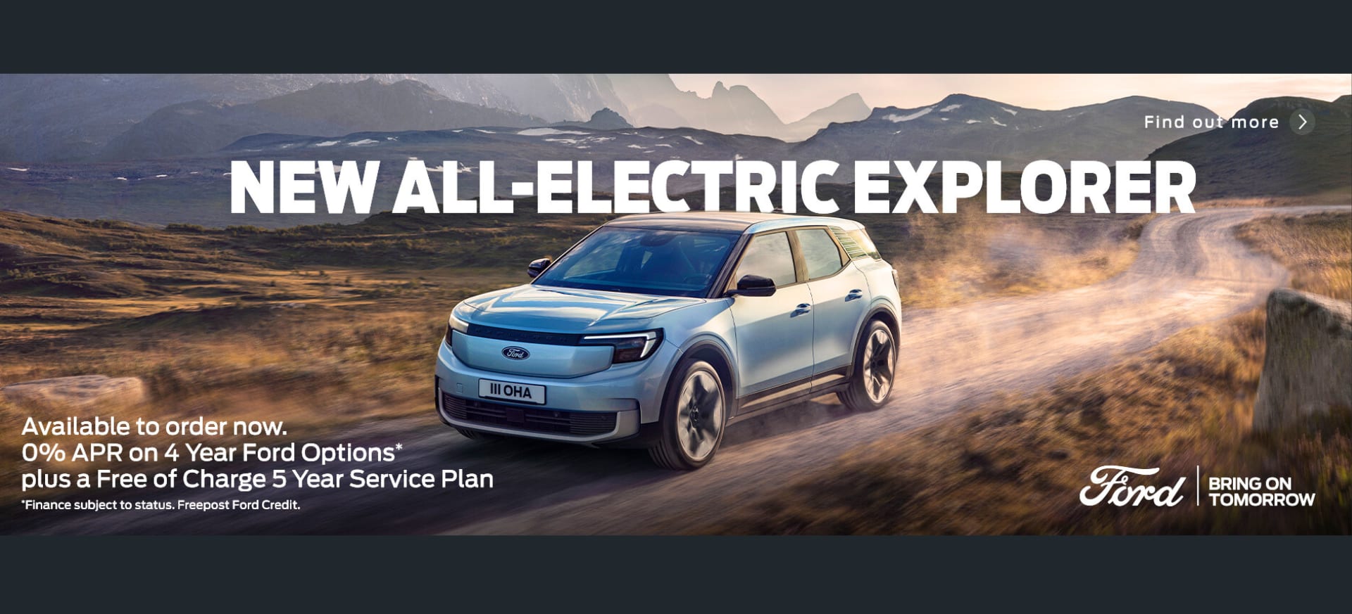 NEW ALL-ELECTRIC EXPLORER