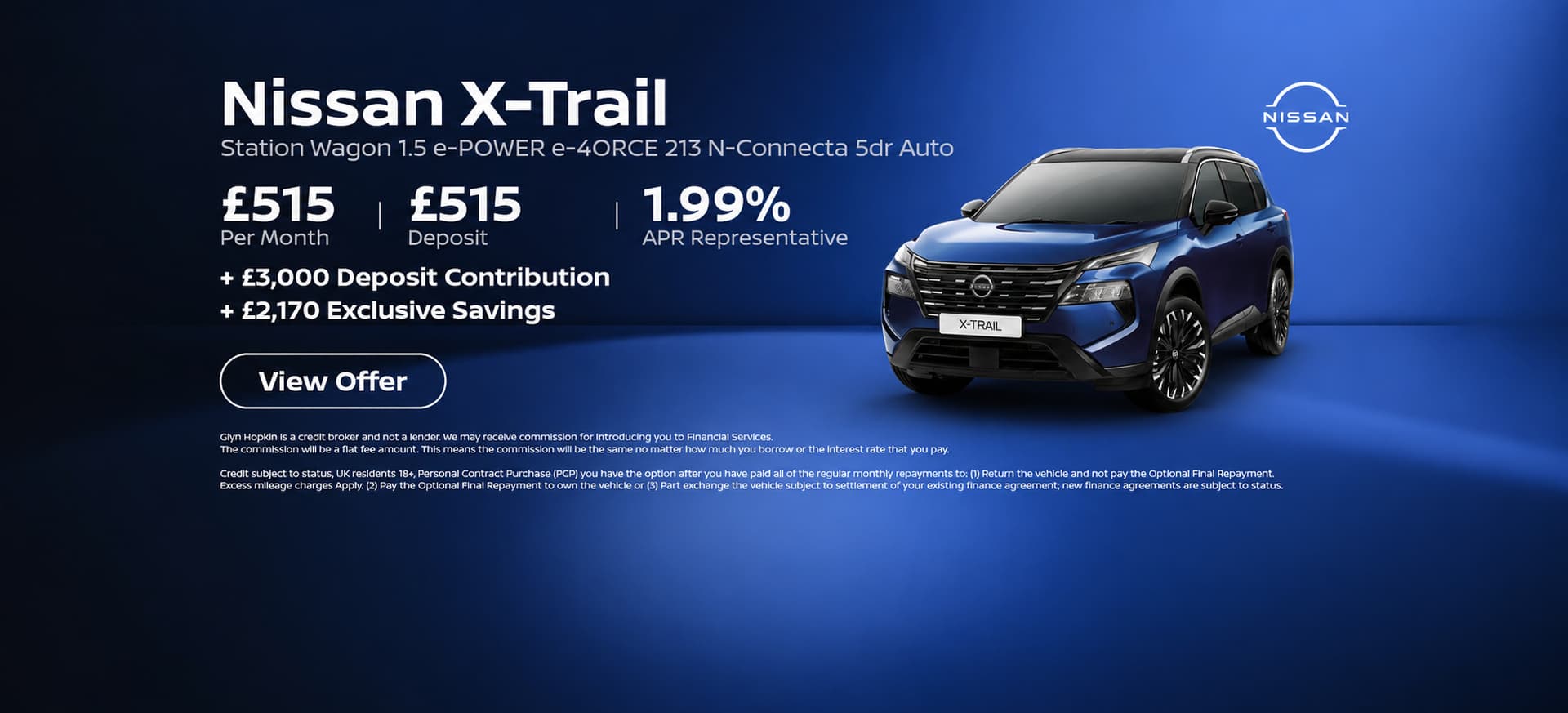 Nissan X-Trail q4 banners update