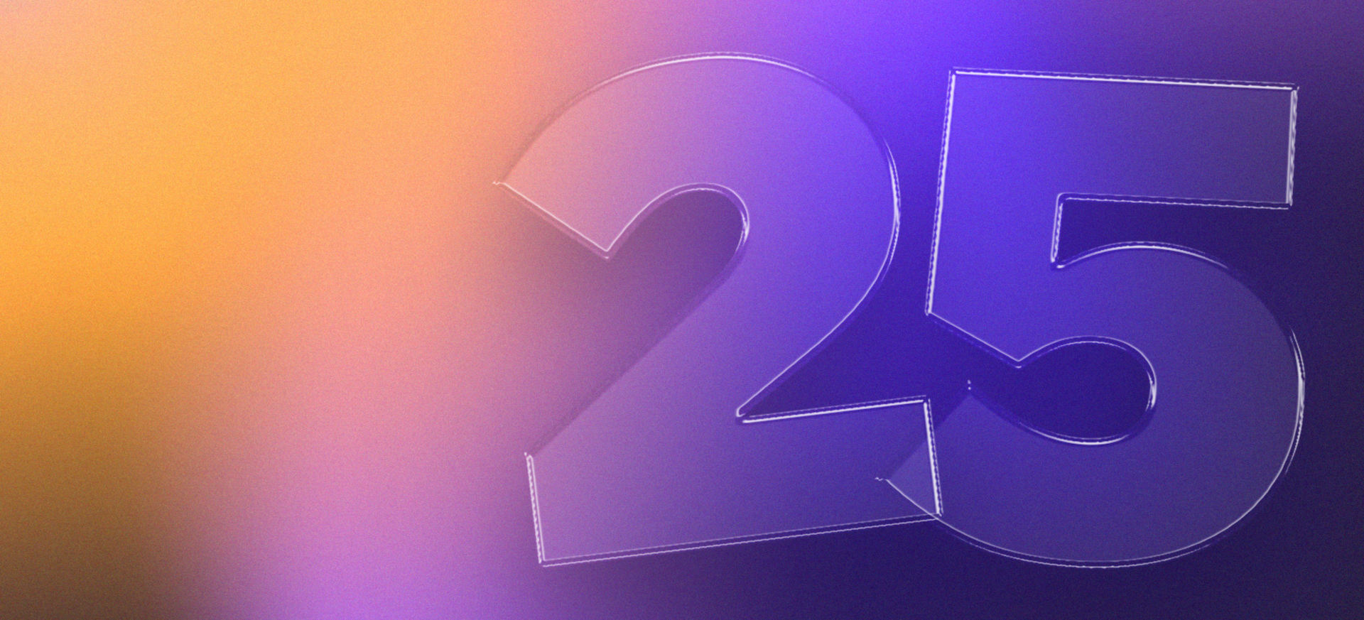 Order your new 25 plate today
