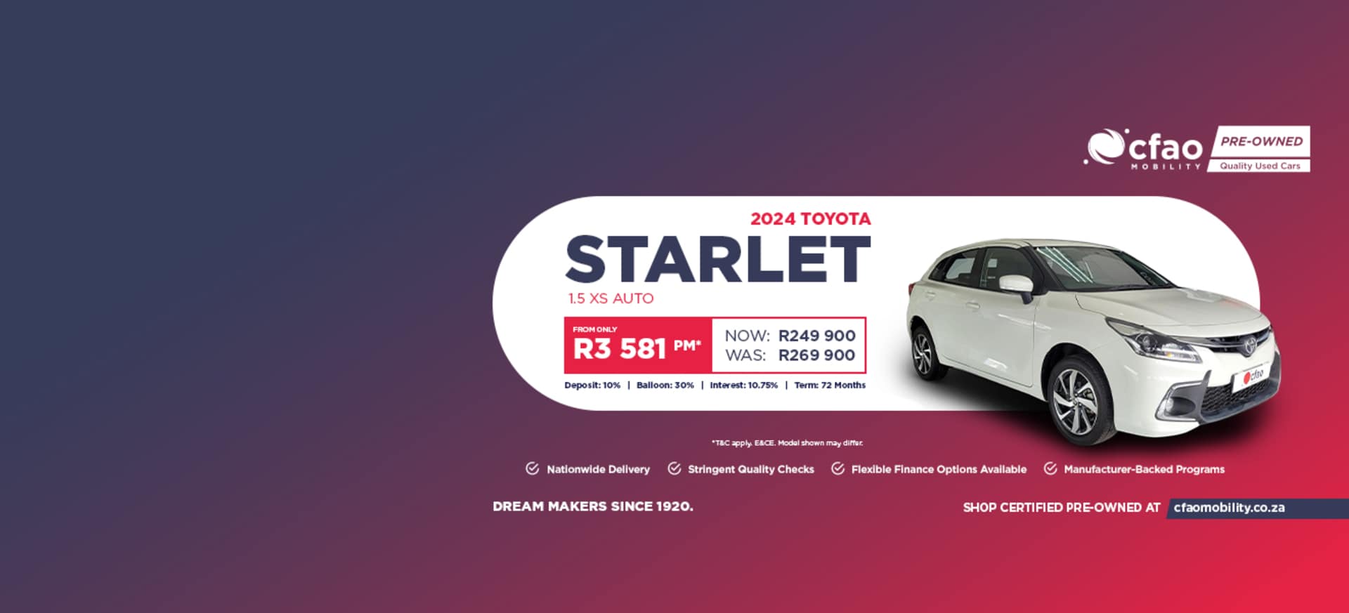 2024 Toyota Starlet 1.5 XS Auto