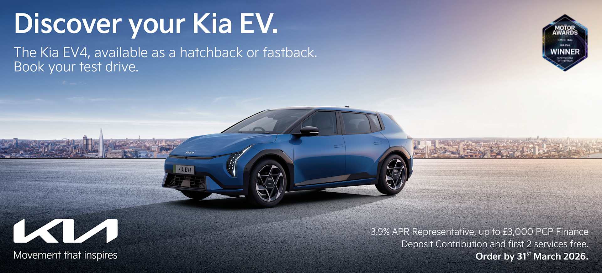 Discover your Kia EV.