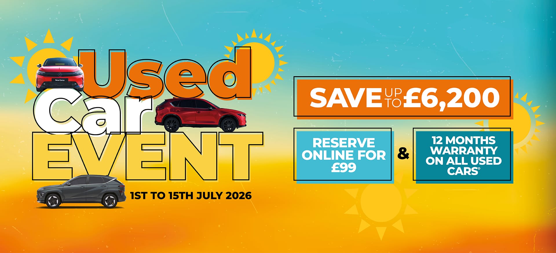 July 26 Used Event