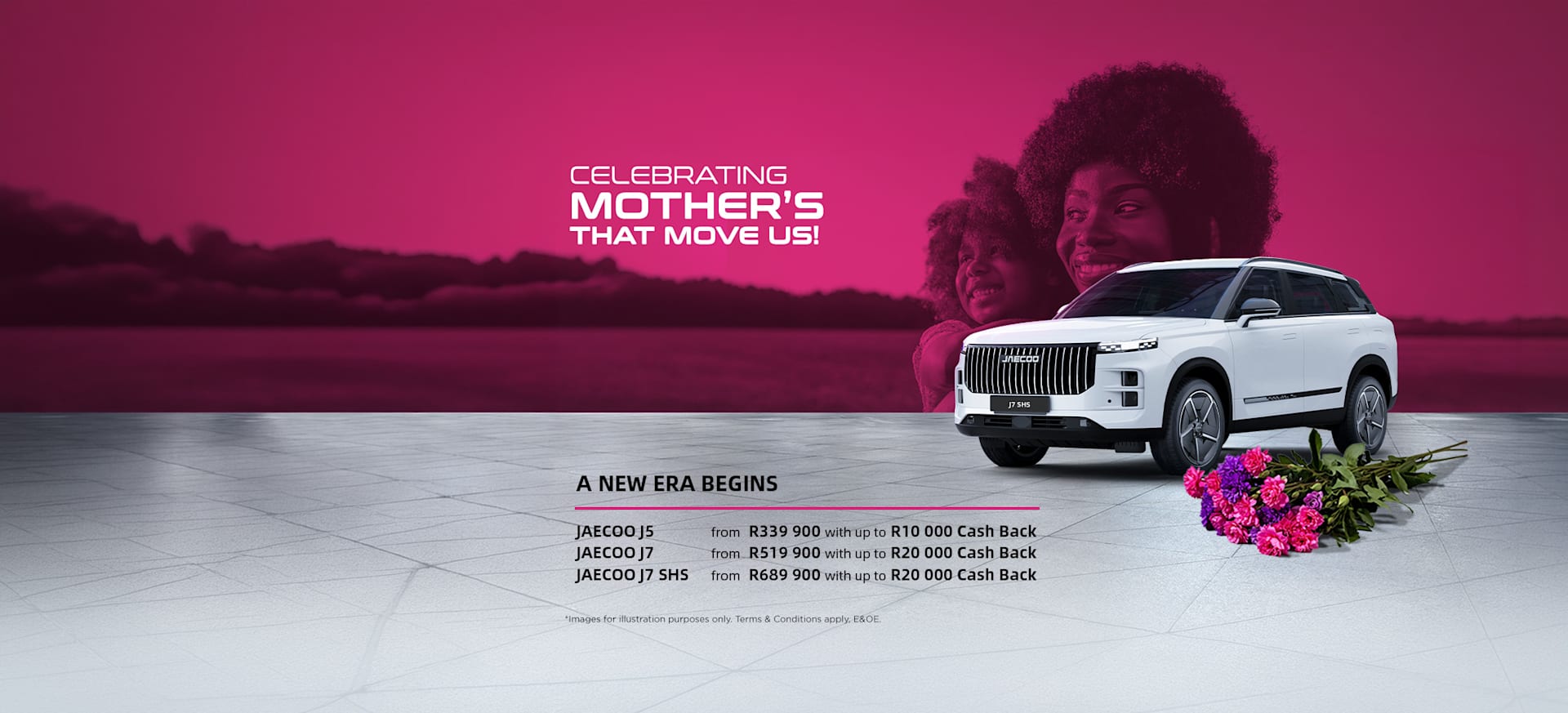 New JAECOO Cash Back Special Offers