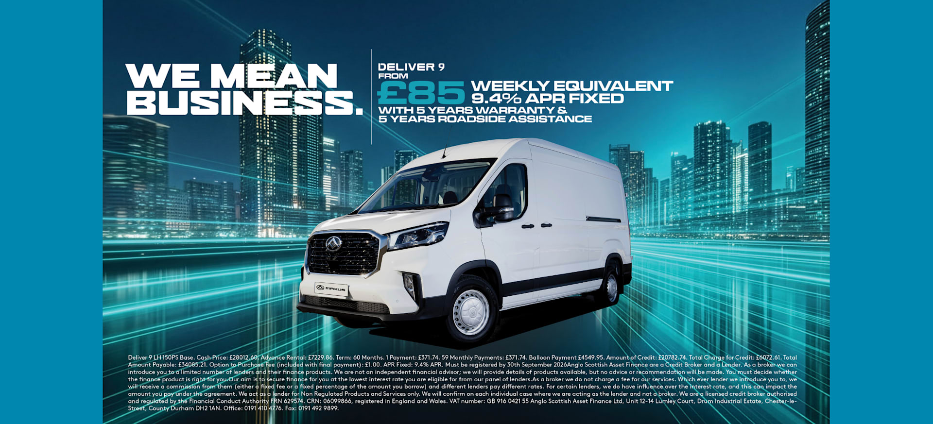 Euro Maxus Deliver 9 Offer