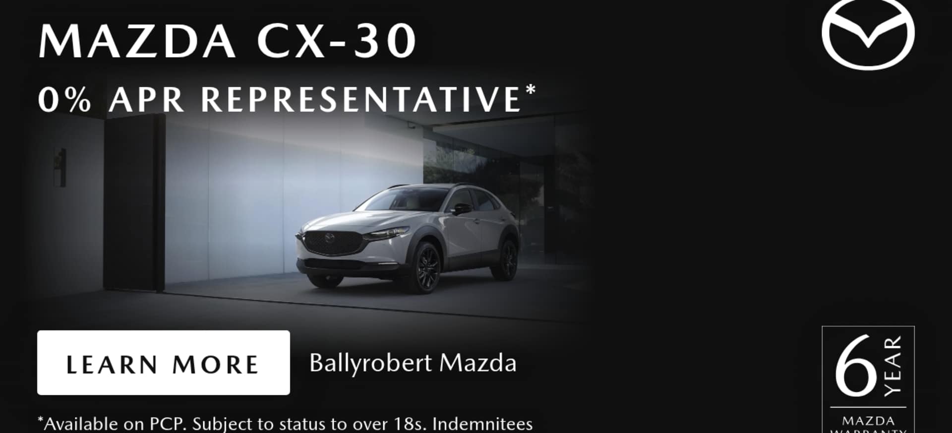 Mazda CX-30 PCP Apr 26