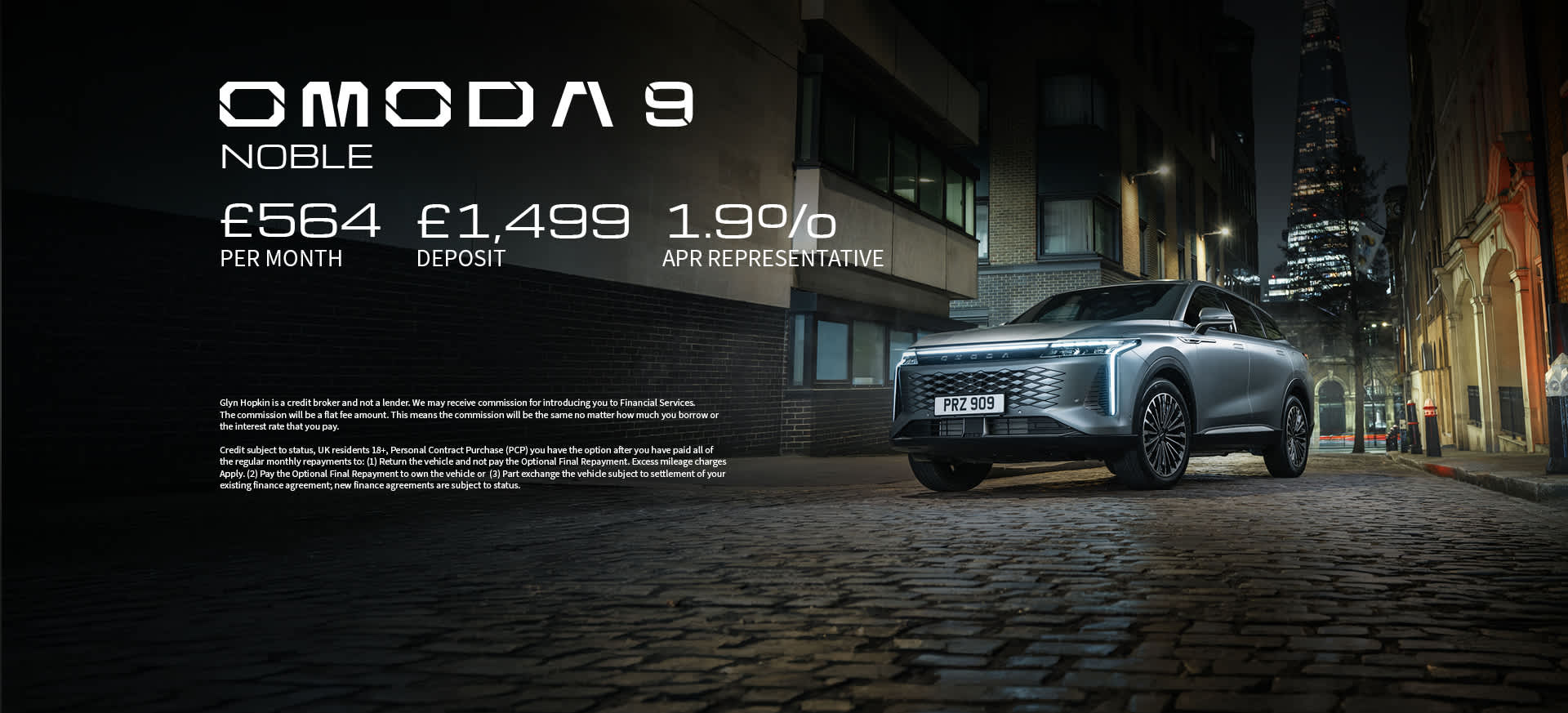 Omoda 9 Q4 Banner