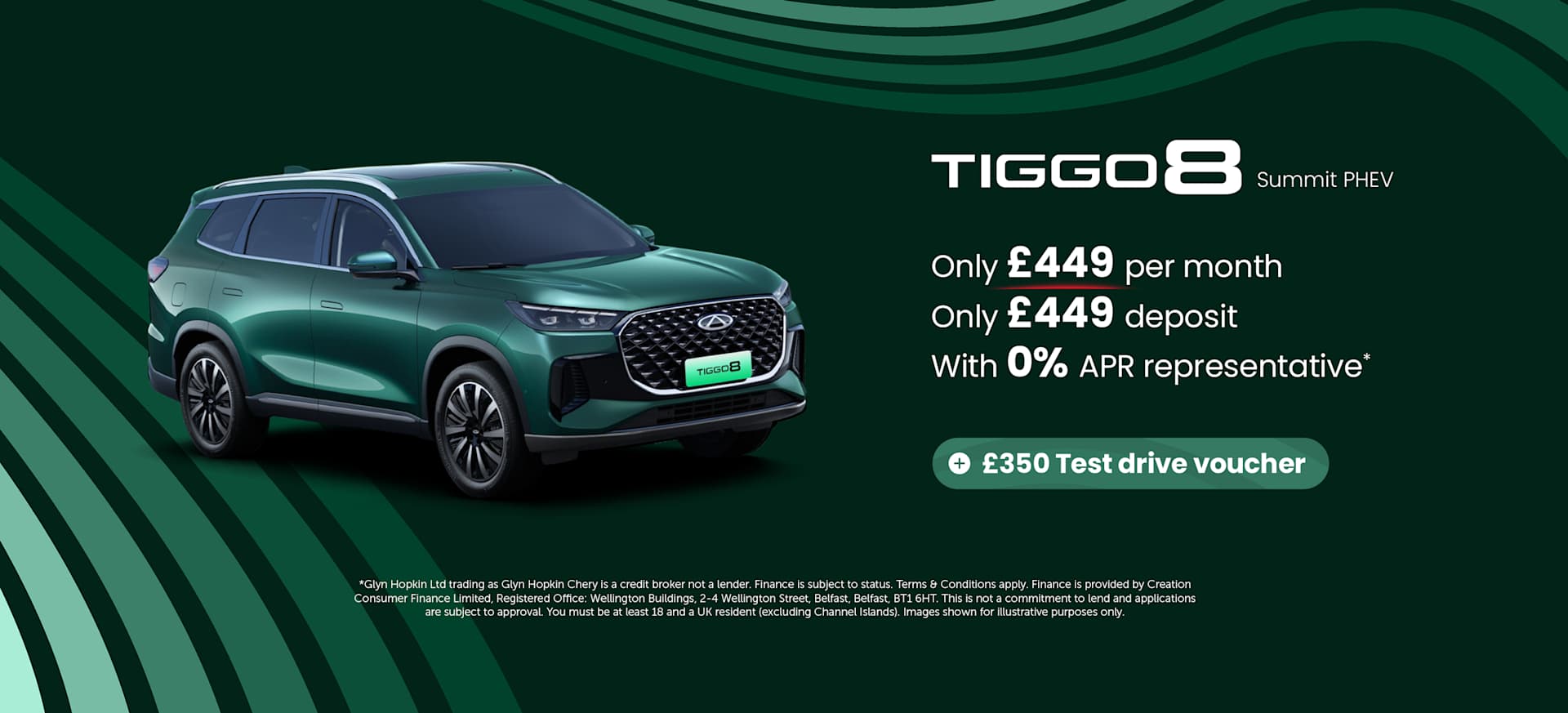Tiggo 8 Summit PHEV Q1 Offer