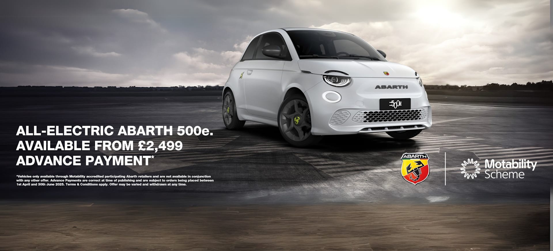 2025 Q2 Abarth Motability 500e