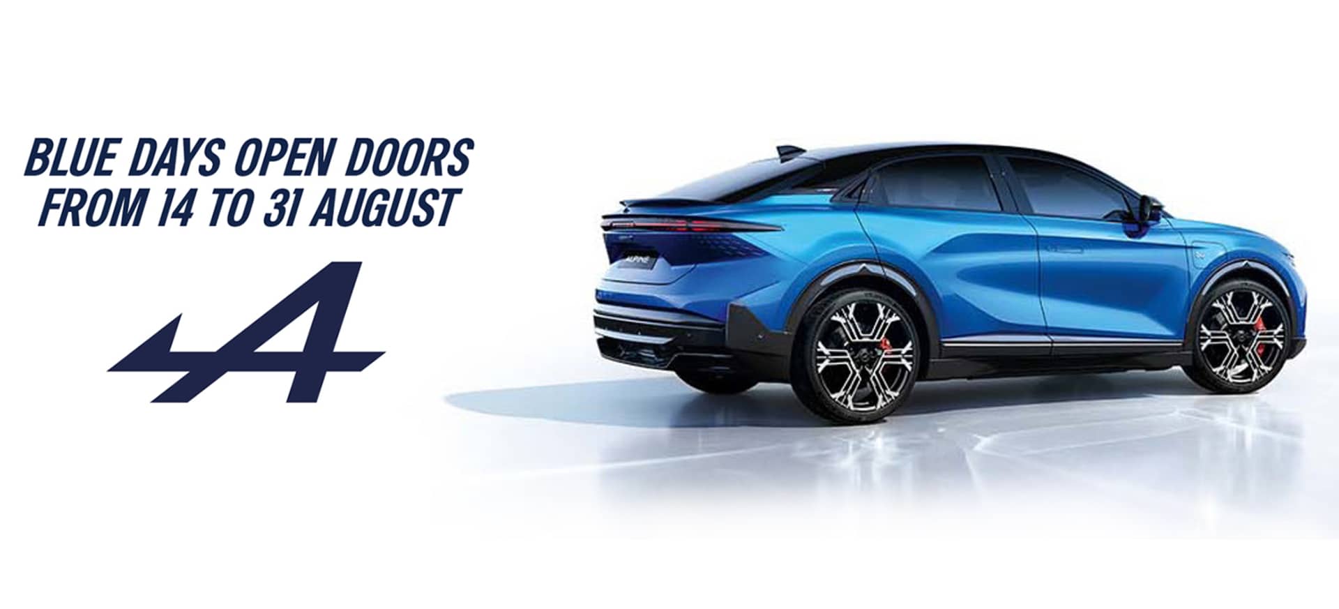 Alpine Blue Days Banner