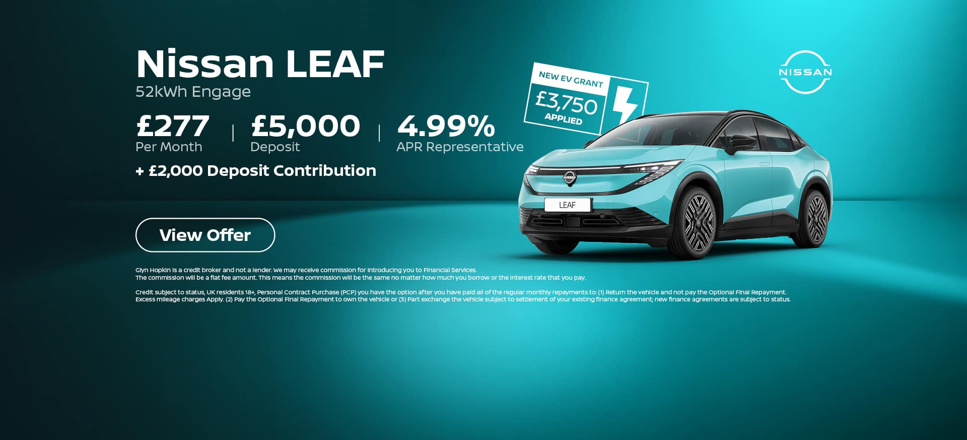 Nissan Leaf Q4 Banners