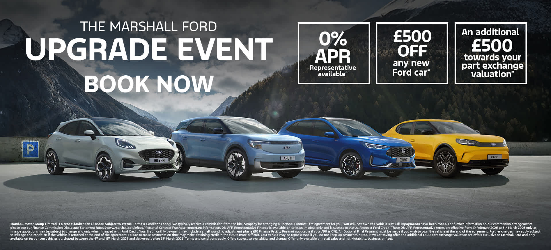 Marshall Ford Upgrade Sales Event