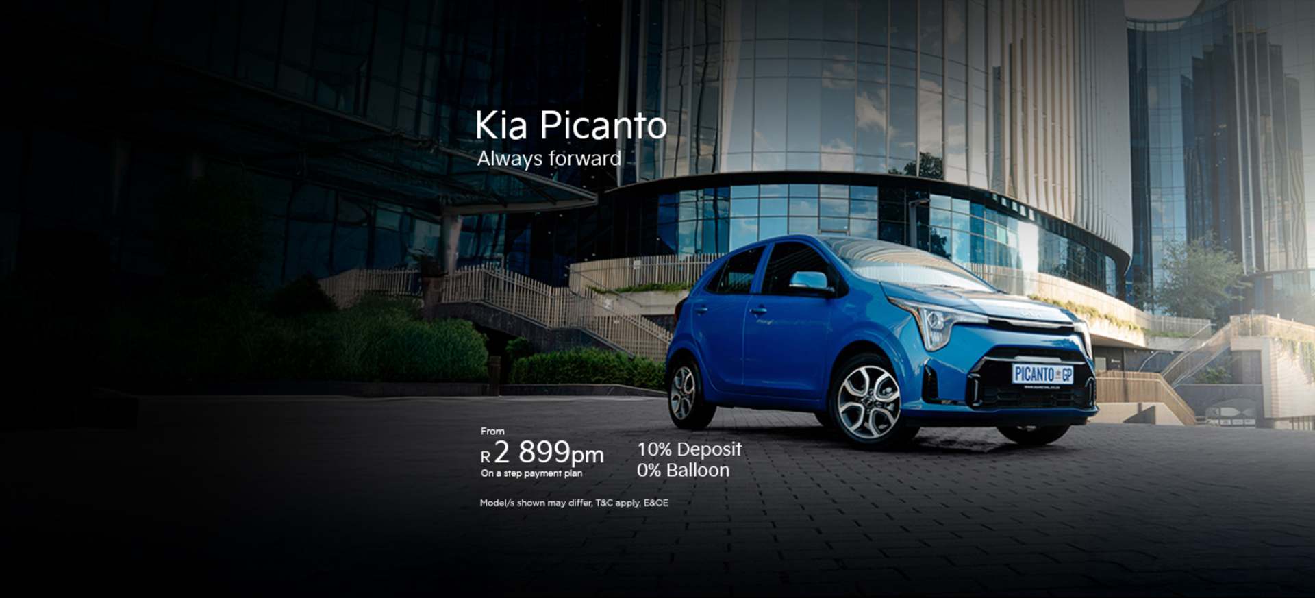 New Kia Picanto Special from only R2 899pm* 