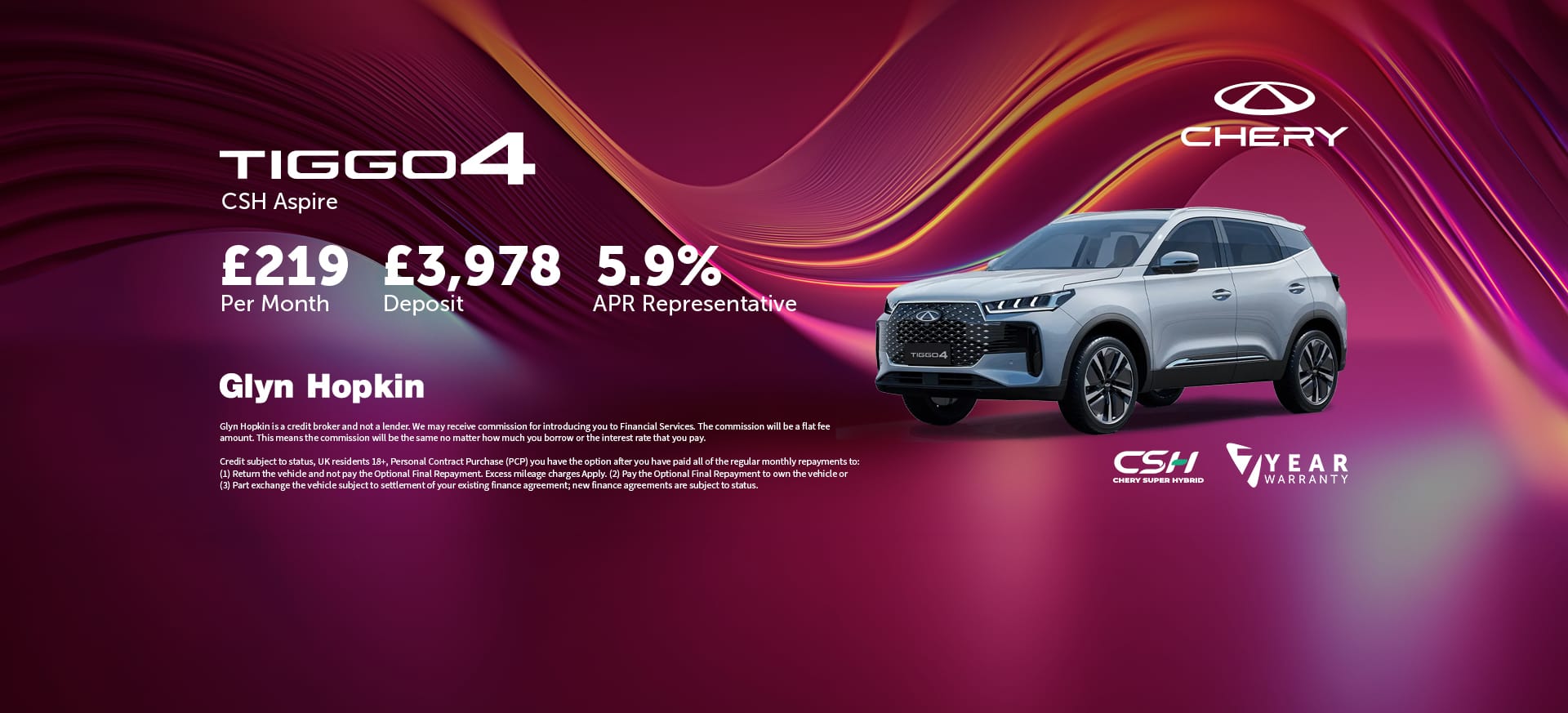 Chery tiggo 4 banner q4
